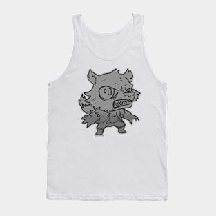 werewolf B&W Tank Top